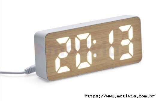 Relgio Despertador LED