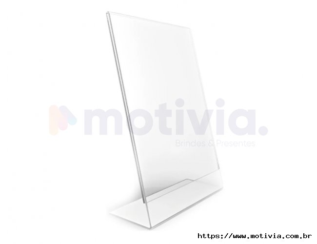 Display Expositor Acrlico A4 Para Mesa