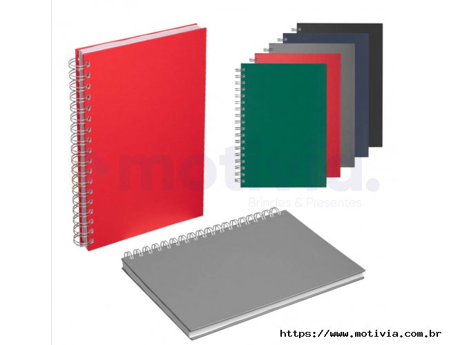 Caderno B5 planner capa em PU