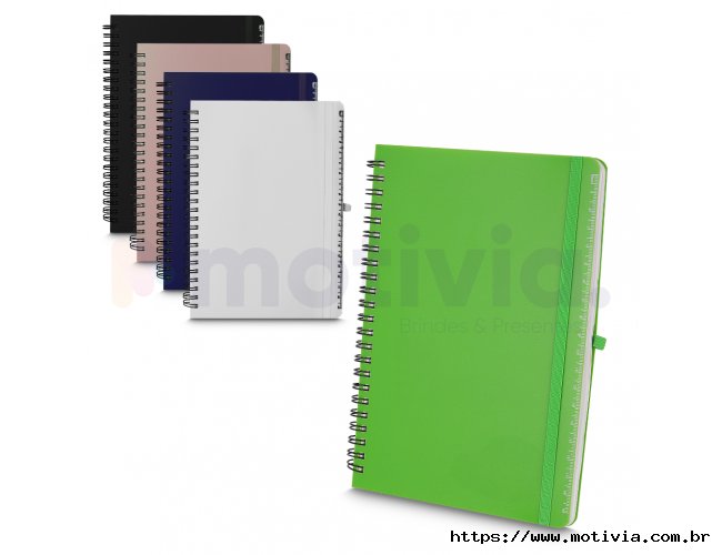 Caderno A5 Capa em PP de anotaes