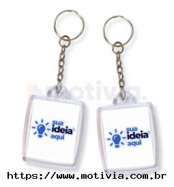 Chaveiros Acrlico Personalizado 4x5,5 Foto Frente/verso