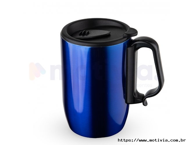 Caneca Inox Parede Dupla 350ml