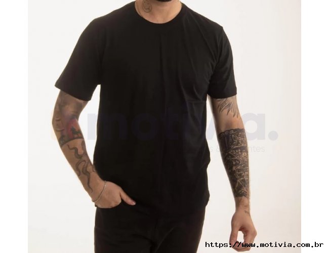 Camiseta Unissex Cardada Tradicional Algodo