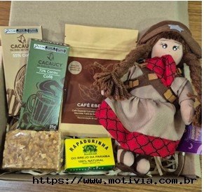 Com caf + iguarias + artesanato / projeto social | (sem bebida alcolica)