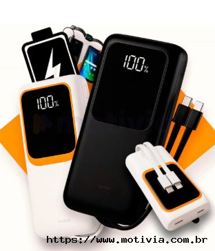 Power Bank 20.000mah Carregador Port�til