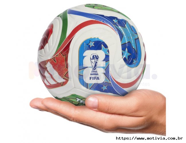 Mini Bola adidas Trionda Oficial da Copa do Mundo FIFA 2026