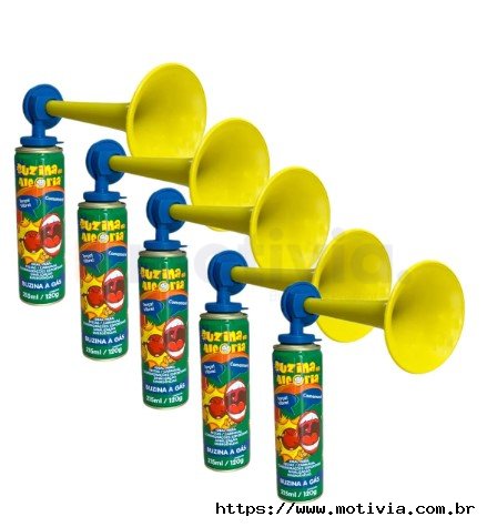 Buzinas Da Alegria G�s 215ml Jogos Carnaval Festas