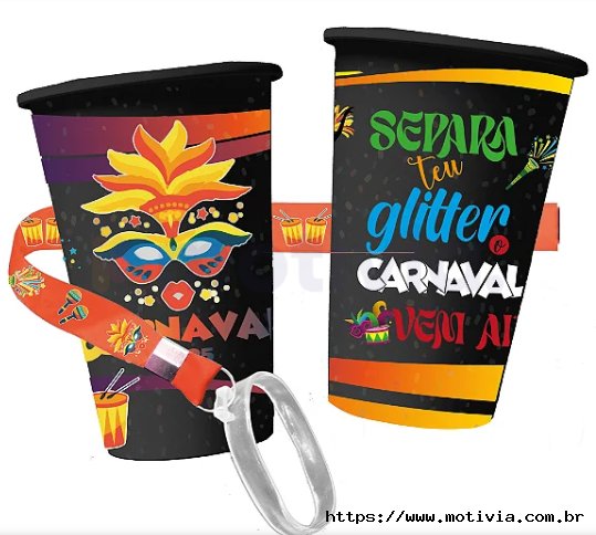 Copo Ecológico 550 ml 360º com Tirante Personalizado