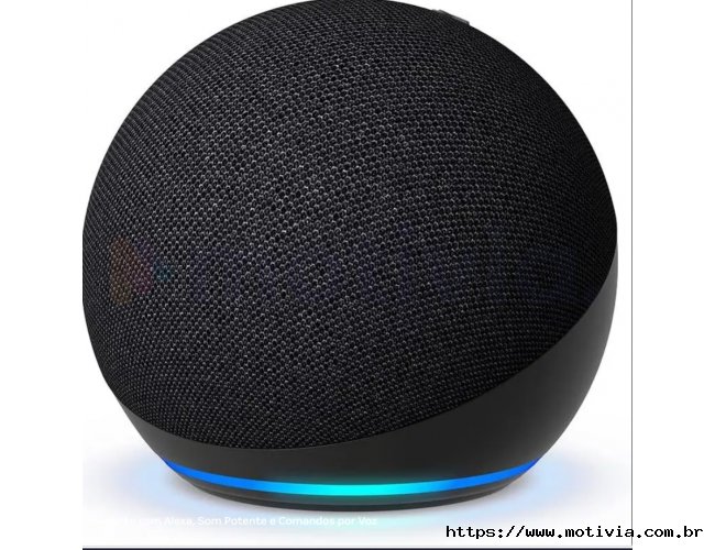 Alexa 5ª Geração Echo Dot Smart Speaker Altofalante Inteligente com Alexa, Som Potente e Comandos por Voz - Unity