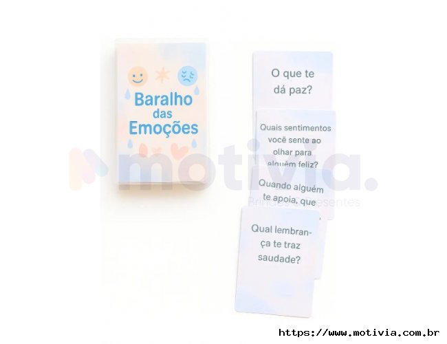 Baralho Das Emo��es Terapeutas Psic�logos Jogo De Cartas Sobre Emo��o E Sentimentos
