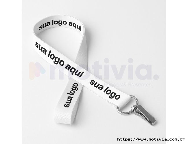 Cordo para cracha com gancho Jacar