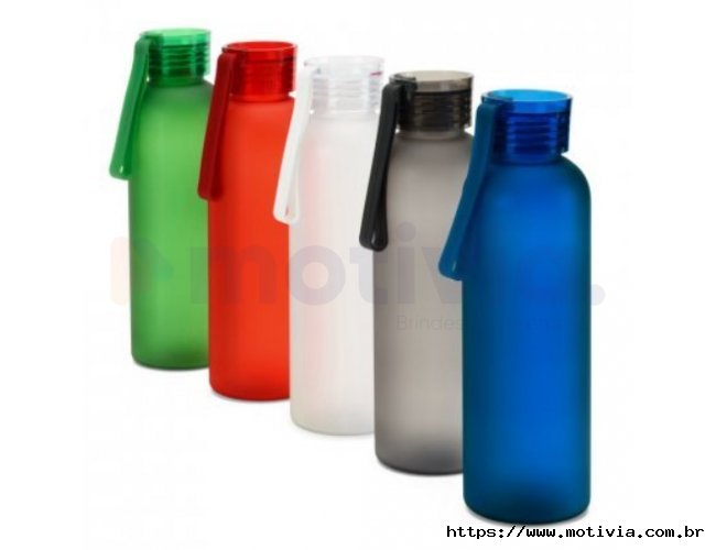 Squeeze esportiva em PET 100% reciclado